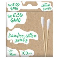  The Eco Gang Bamboo Cotton Swabs - White